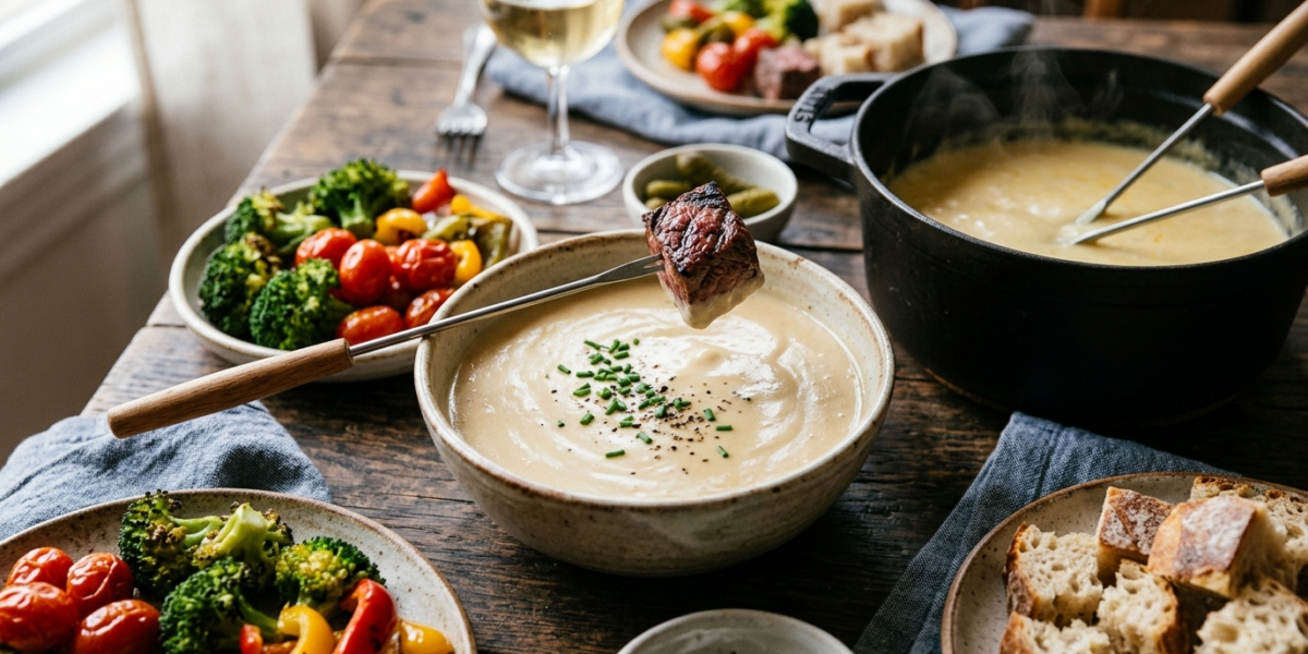 Sauce Savoureuse pour Fondue sans Moutarde