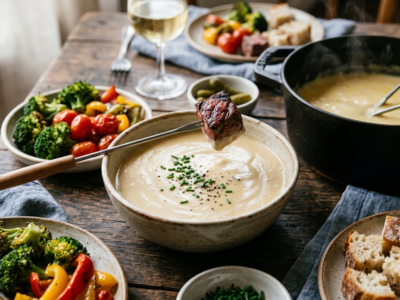 Sauce Savoureuse pour Fondue sans Moutarde