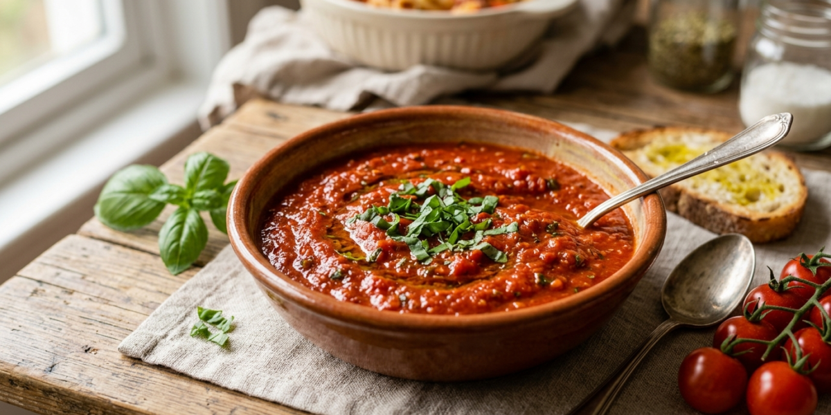 Sauce Tomate Maison Sans Sel
