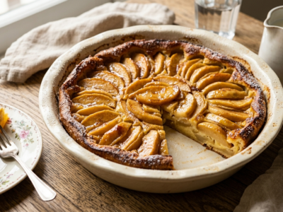 Tarte aux pommes sans pâte