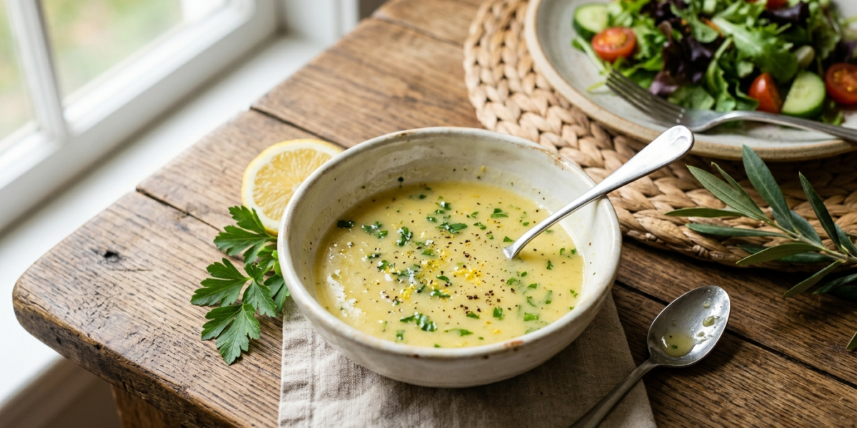 Vinaigrette au citron sans vinaigre