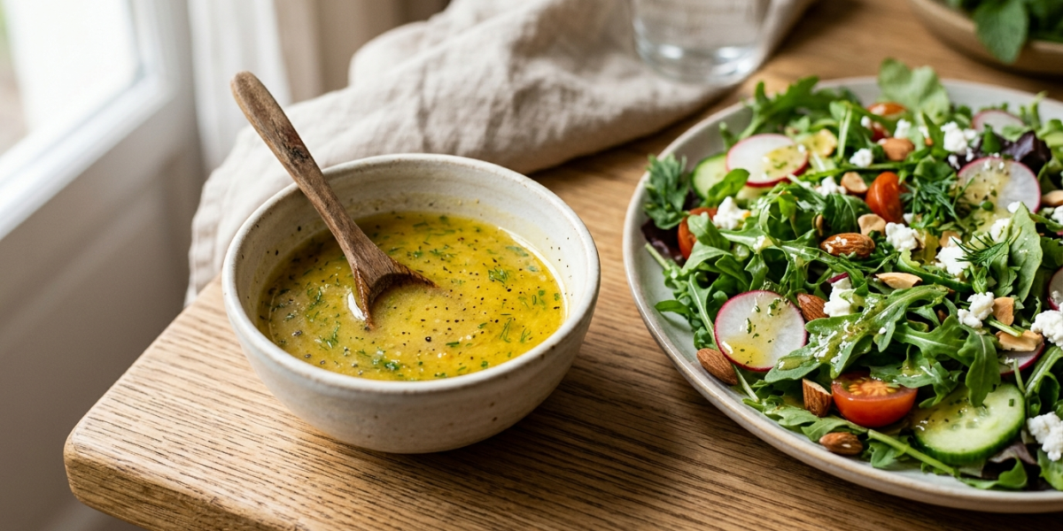 Vinaigrette Douce au Miel Sans Vinaigre
